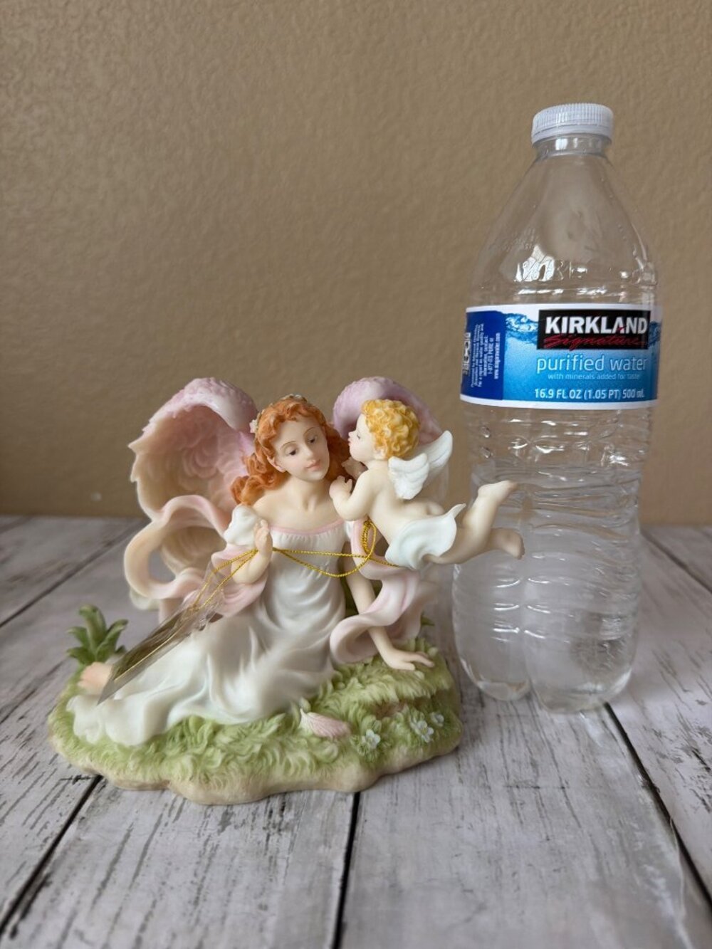 2002 Seraphim Classics Treasured Friends Golden Wings Exclusive #84352 - No Box - Picture 2 of 13